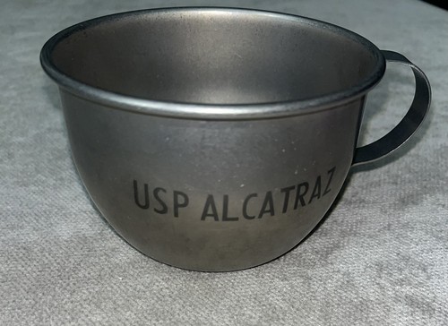 Inmate Cup USP Alcatraz Inmate Stainless Steel Souvenir Replica Cup- Golden Gate ...