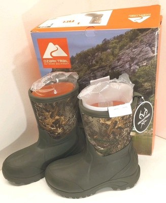 Ozark Trails Chore 10'' 400 camp rubber out-soul waterproof insulated size 6 men