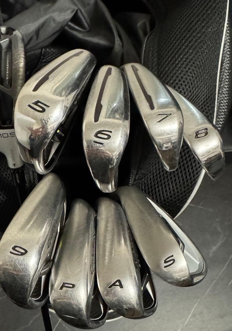 TaylorMade M2 2019 Iron Set 8pcs 5-PW, GW, SW REAX 90 Flex Regular