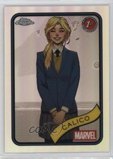 2025 Topps Chrome Marvel Comics Refractor Calico #67 1a1r