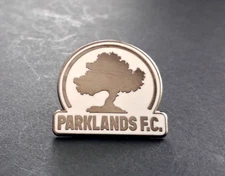 PARKLANDS FOOTBALL CLUB BUTTERFLY PIN BADGE