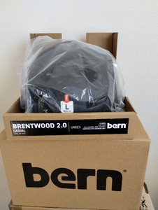 Bern Brentwood 2.0 Bike Helmet Matte Black, Size Large, Non-MIPS
