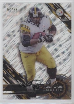 2015 High Tek Pattern 1 Grass/Waves Confetti Diffractor 67/99 Jerome Bettis 5c9