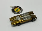 original 1968 Hot Wheels Redline SPITTIN' IMAGE with Button (U.S. base)