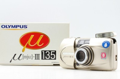 [NEUWERTIG mit BOX] Olympus Mju Stylus III 135 Point & Shoot AF analoge...