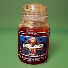 Yankee Candle Home for the Holidays Jar Lid Housewarmer LARGE 22 oz