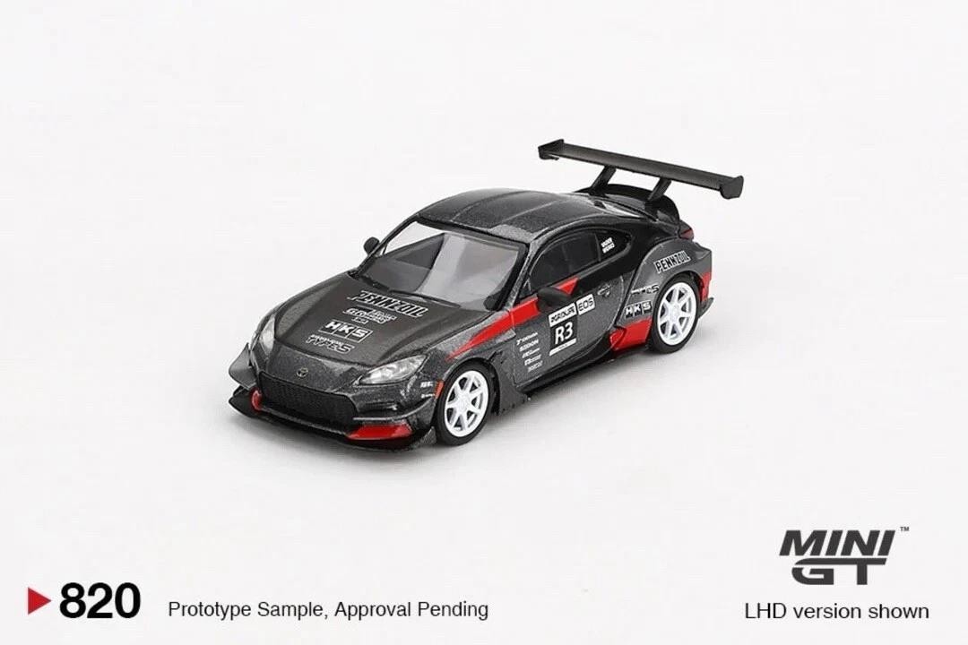 Toyota GR86 Larry Chens HKS Turbo Charged GR86 LHD 1:64 Mini GT 00820L