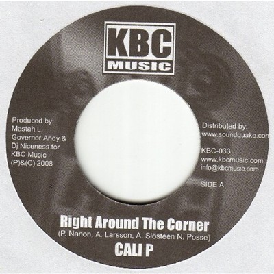 Cali P. - Right Around The Corner (Vinyl 7'' - 2008 - Original)