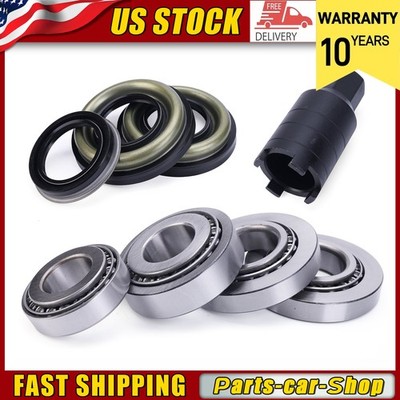 For Cadillac ATS CTS 2013-19 Rear Differential Bearings Rebuild Repair Kit &Seal