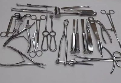 Basic Orthopedic Surgery Set Surgical Instruments Set of 25 PCS SS