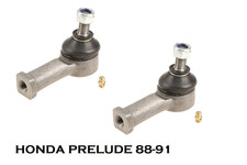 (2) OuterTie Rod End For 88-91 Honda Prelude ...