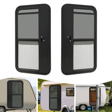 RV Camper Teardrop Trailer Door Right & Left Driver Side Entry Door 584mm*1117mm