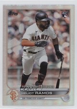 2022 Topps Update Rookie Debut Rainbow Foil Heliot Ramos #US17 02zw