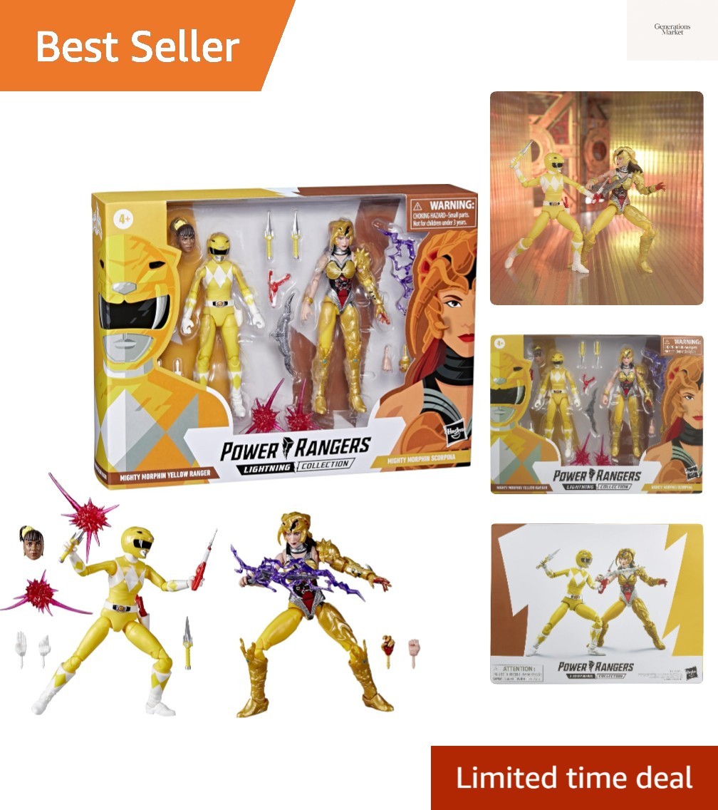 Lightning Collection Mighty Morphin Yellow Ranger Aisha Vs. 