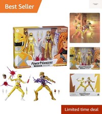 Lightning Collection Mighty Morphin Yellow Ranger Aisha Vs. Scorpina 2-Pack 6...