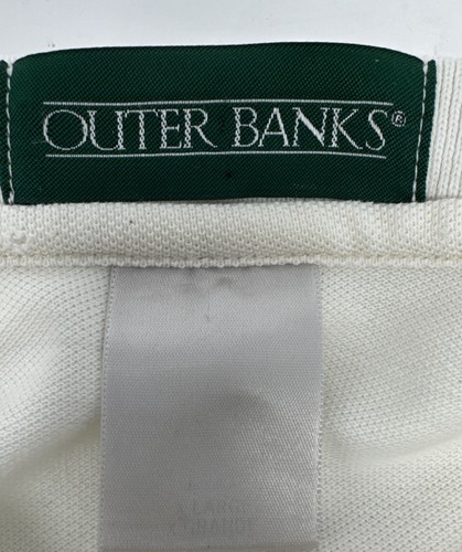 Vintage Ron Jon Surf Shop Hemd Herren Large weiß Polo Golf Hai Stickerei - Bild 4 von 4