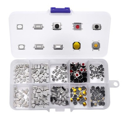 Taster Schalter Micro Switch Sortiment 250 Stück Auto Fernbedienung