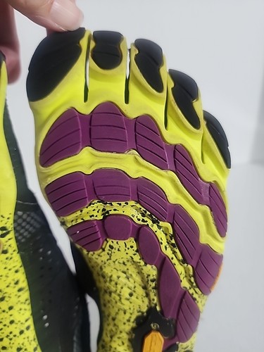 Vibram EU 41 M7.5 W9.5 V-Run Running Training Shoes Five Fingers Barefoot Feel - Picture 14 of 15