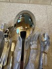 46 Piece Set Food Network Stainless Steel Silverware NEW — photo 3