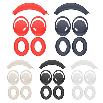 Ear Pads Headband Silicone Protective Case Set For 1MORE SonoFlow HC905 HQ51