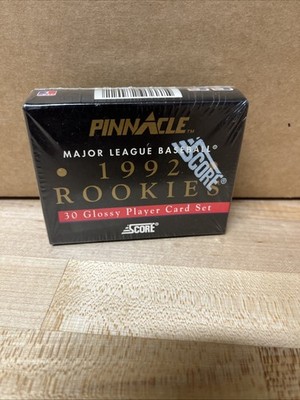 1992 Score Pinnacle Rookies Glossy Set 30 Cards Factory Sealed Cards. Box 36