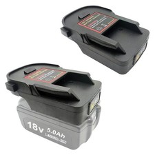 Adapter Converter for Makita LXT BL18 18V Battery to RIDGID & AEG 18V Power Tool