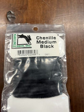 Hareline Chenille Medium Black