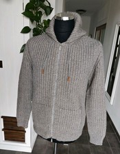 ELEVENTY Luxus Kaschmir Strickjacke Kapuze Gr...
