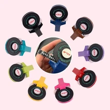 Manual 3D Label Maker Typewriter Printer Embossing DIY Machine Roll Tapes