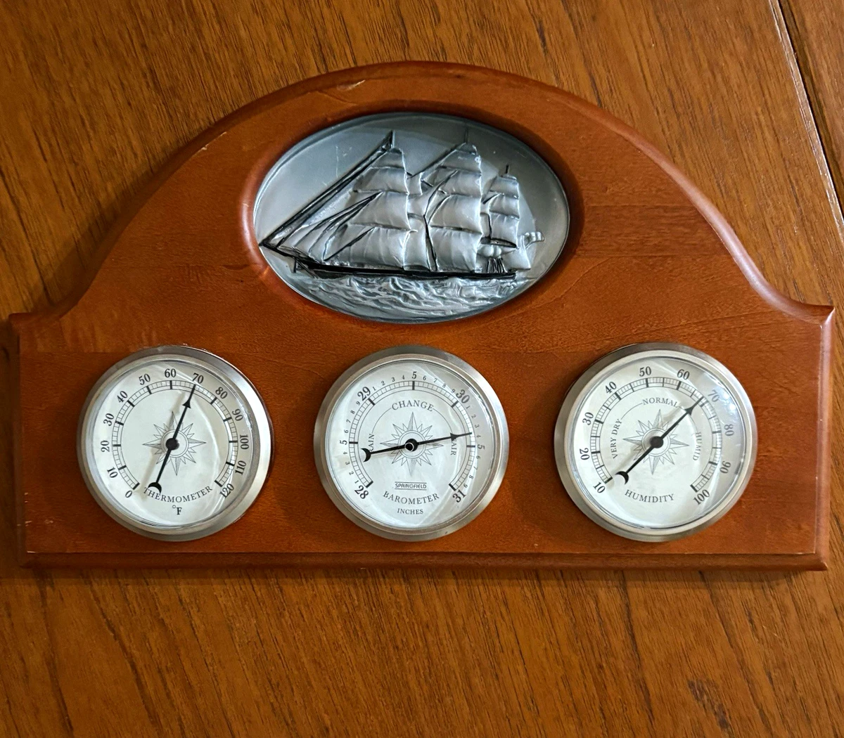 インテリア時計 SPRINGFIELD MARINER WEATHER STATION TRIO Springfield Weather Stations for sale - eBay