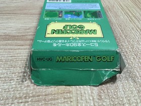 UF3428 Mario Open Golf BOXED NES Famicom Japan