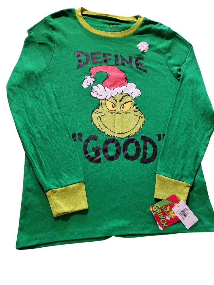 Juego de Pijama Navidad Hombre "El Grinch" - Define Good Dr. Seuss Talla M-XL Foto 2 de 4