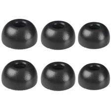Black Soft Memory Foam Eartips Cover Fit For Samsung Galaxy Buds3 Pro/Buds Pro 3