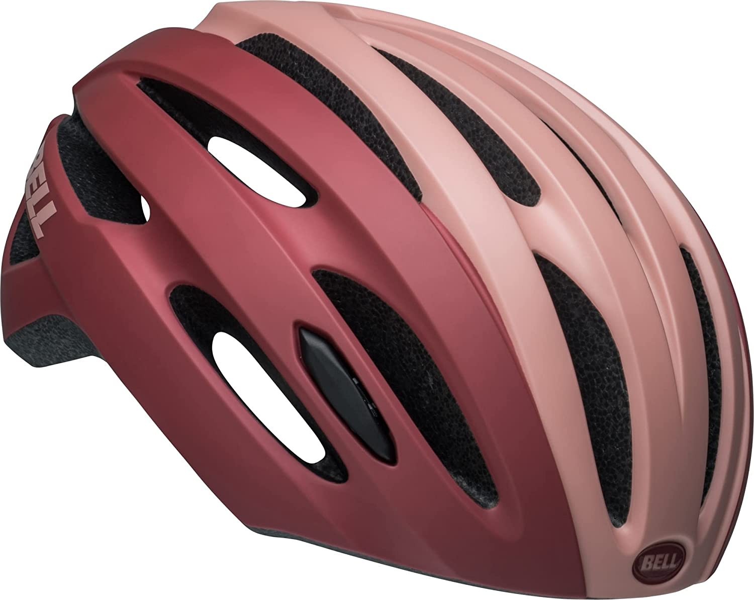 Bell Avenue LED Road Bike Helmet, Matte Pink, Medium/Large