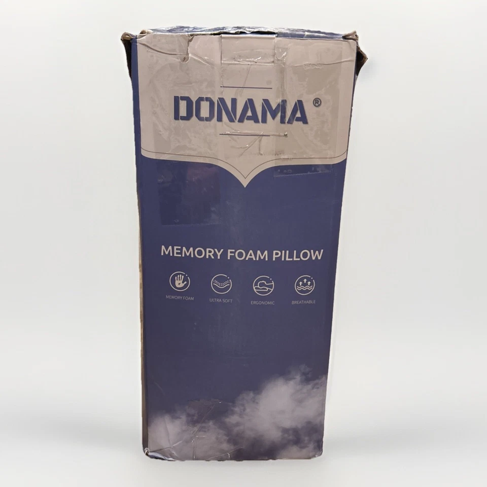 DONAMA Cervical Pillow for Neck and Shoulder,Contour Memory Foam Pillow Standard - Image 3 of 4