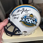 Brad Johnson Tampa Bay Buccaneers Signed Super Bowl XXXVII  Mini Helmet