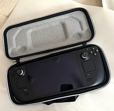 Valve Steam Deck 256GB Handheld System Black USB-C w/ Case + NEw Steam deck dock