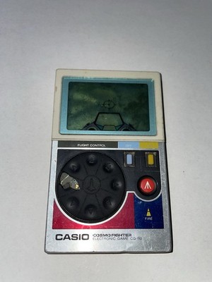 CASIO COSMO FIGHTER CG-110 LCD Electronic Game 1982 Japan For Parts Not Working