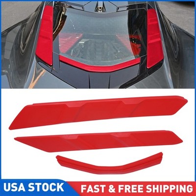 Waterproof Rear Dry Bay Vent Blocks Cover Fits Corvette C8 Stingray Coupe 2020+