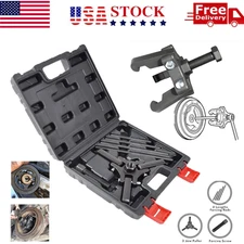 Harmonic Balancer Puller Kit, Adjustable 3-Jaw Puller for Removing Harmonic Damp