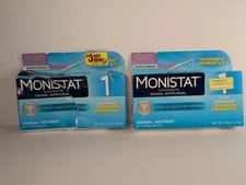 MONISTAT 1 Vaginal Antifungal Ointment Yeast Infections  0.16 OZ  EXP 02/2025