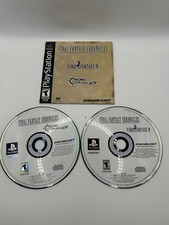 Final Fantasy Chronicles W/manual No Case/art PS1 Both Discs Final Fantasy IV