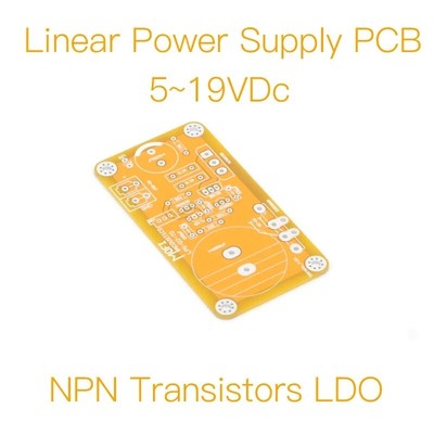 MOFI-LPS-02- Linear Power Supply (SingleRail) 5-19VDC 4A PCB (TeraDak Circuit)