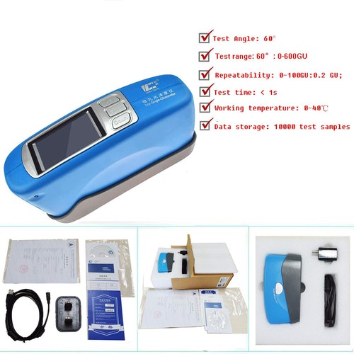 Small Aperture Gloss Meter 60 degree Metal Plastic Surface Glossmeter 0 to 600GU - 第 1/5 張圖片
