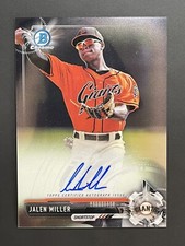 2017 Bowman Chrome Auto Jalen Miller