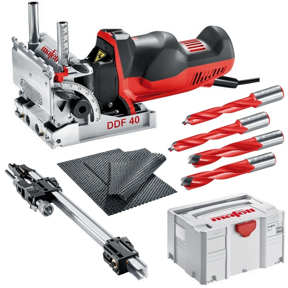 Mafell DuoDübler Dübler DDF 40 MaxiMAX + Akku Bohrschrauber Schrauber A12 T-MAX - Bild 2 von 3