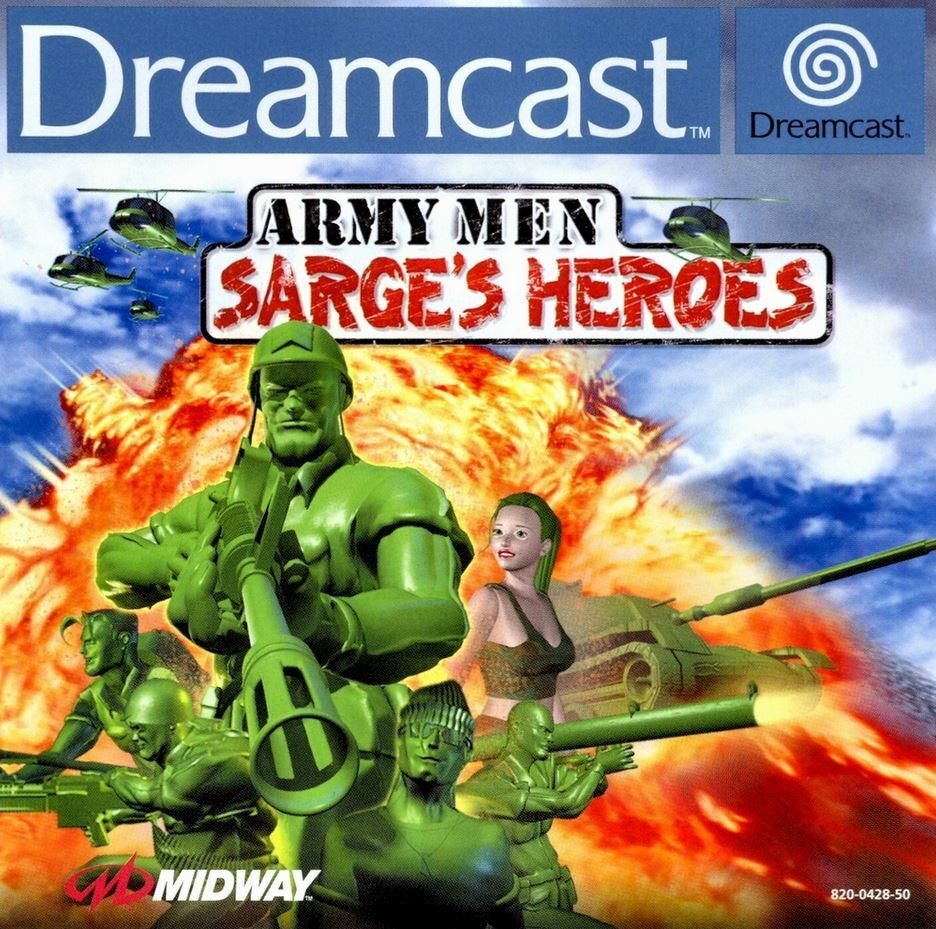 SEGA Dreamcast Jeu Army Men: Sarge's Heroes PAL (Avec Notice & Boîte)