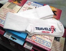 New TravelSox Gradual Compression Sock Stocking plus CoolMax by Arcos in Italy  