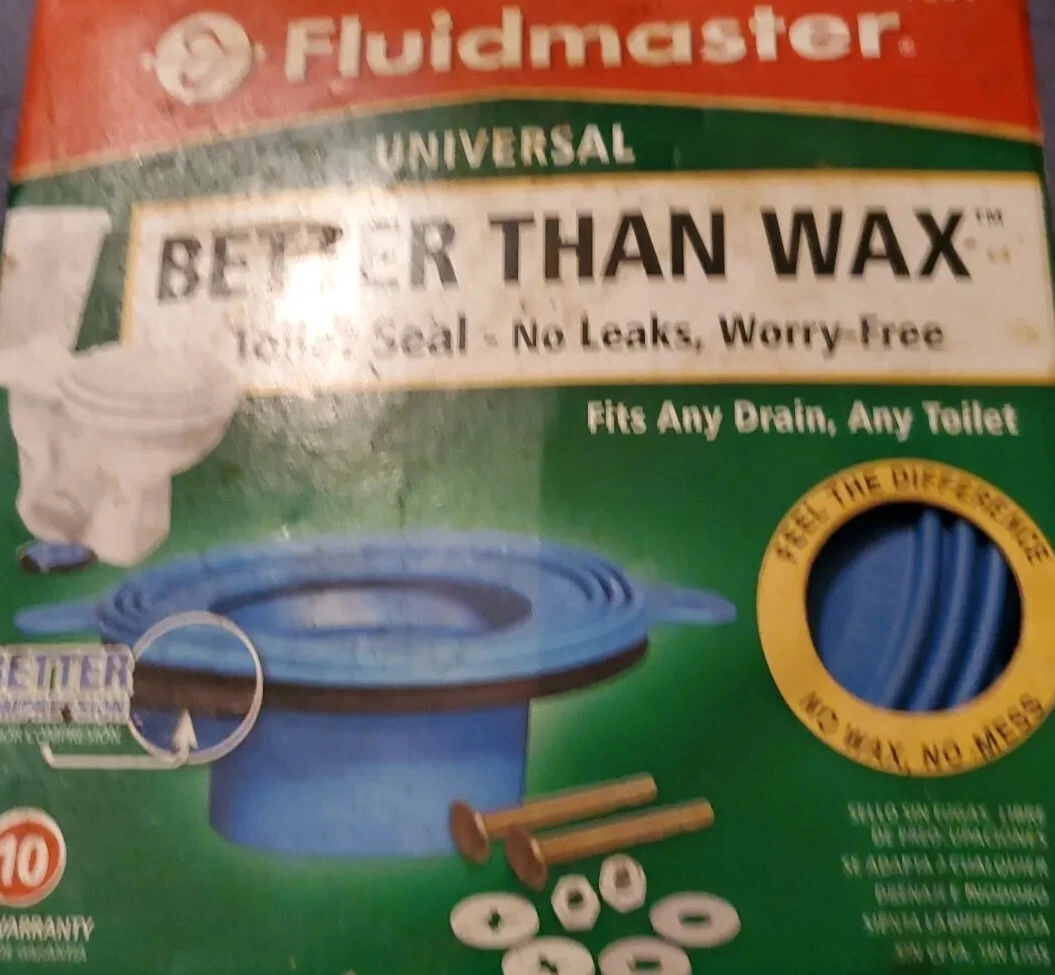 Fluidmaster 7530P8 Universal Better Than Wax Toilet Seal,, 48 OFF