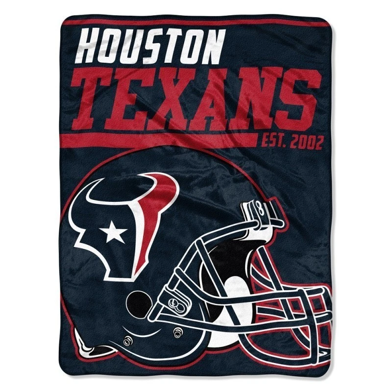 New football Houston Texans Soft Micro Rasche Fleece Blanket